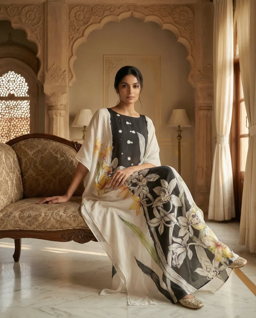 Nature Silk Kaftan